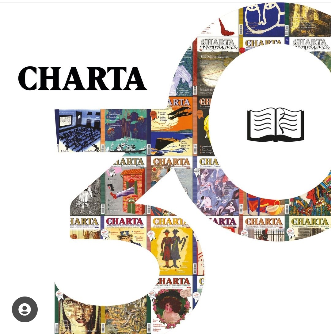 NovaCharta's tweet photo. A novembre Charta festeggia i suoi 30 anni. Celebriamo i nostri lettori, i nostri autori e tutti quelli che hanno reso possibili questo traguardo @adrianoattus #albertocasiraghy #ragazzoinnocuo #stefanovitale @DarioCestaro #workonpaper #anniversario #libri #magazinecover https://t.co/9ukGf3zhpe