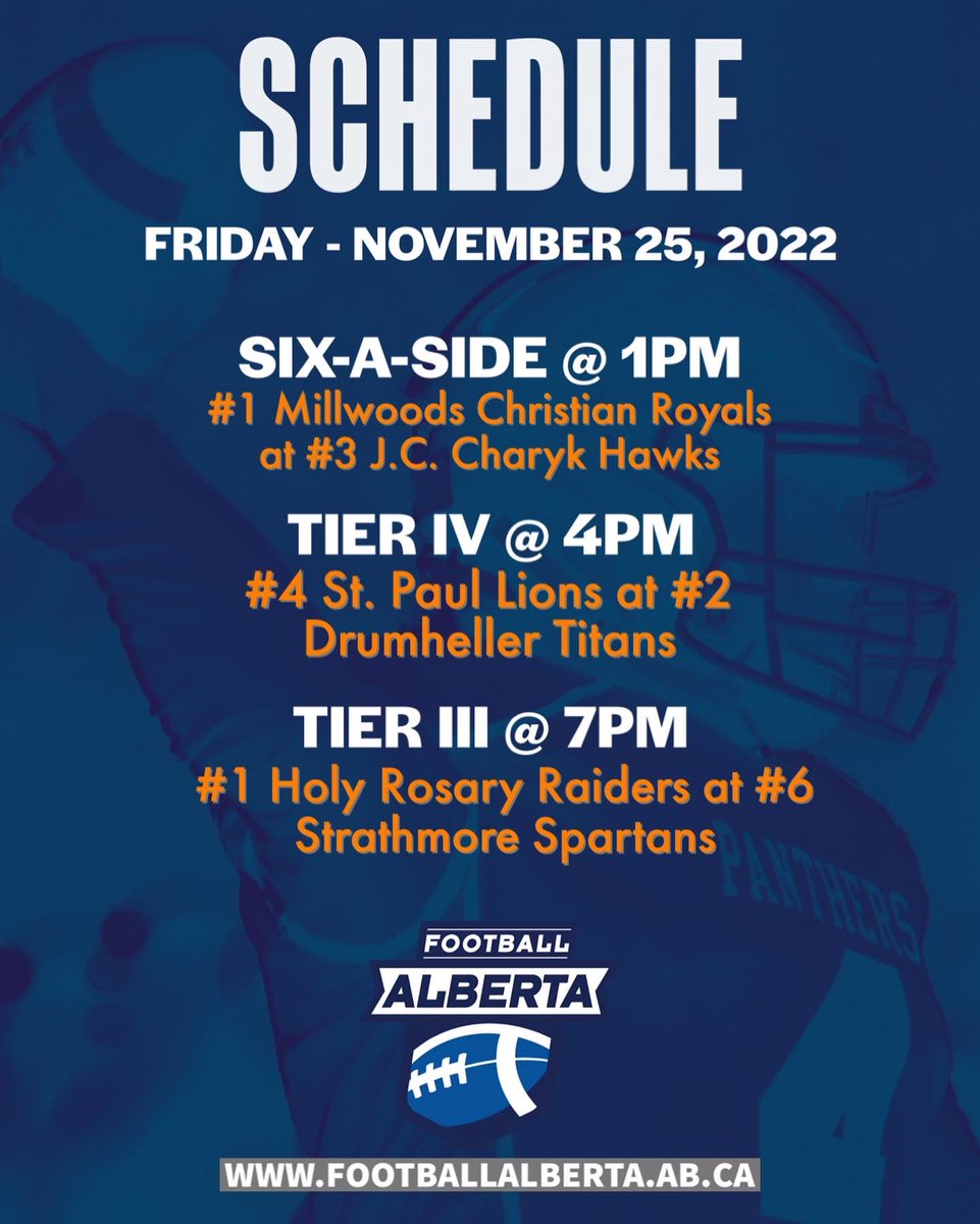 FootballAlberta's tweet photo. ASAA in partnership with Football Alberta is hosting the annual Alberta Bowl 2022 this weekend.
🏈🏈
Thank you to all the officials who will be a part of this event.
🏈🏈
#football #footballalberta #highschoolfootball #asaa #provincials2022 #albertabowl2022 https://t.co/07cQCjsS3X