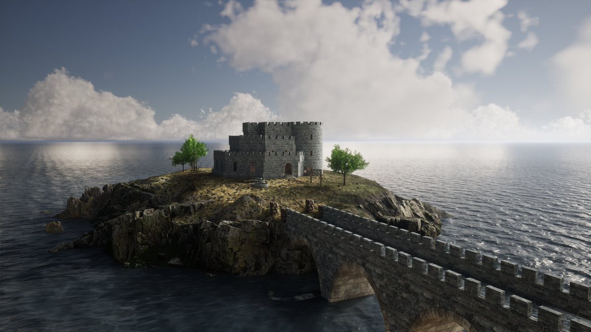 since runescape servers are down I made the Wizards tower in #UE5, enjoy!. 🧙‍♂️🧙‍♀️🏰