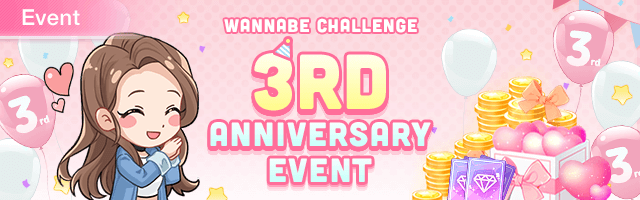 WannabeWiki's tweet photo. Wannabe Challenge 3rd Anniversary Check-In Event Notice (Nov. 23rd - Nov. 27th)

Hello, this is the Wannabe Challenge Team.

It already has been 3 years since we launched the Wannabe Challenge.

https://t.co/O0alNGIJ0f

#WannabeChallenge https://t.co/Ph7KAlRapH