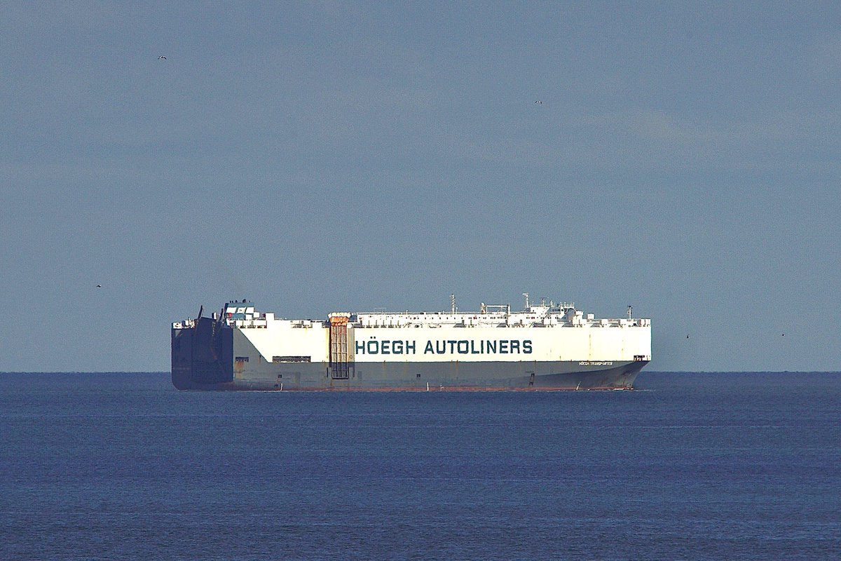 johnmorgan726's tweet image. The HOEGH TRANSPORTER, IMO:9176395 en route to Zeebrugge, Belgium, flying the flag of Norway 🇳🇴. #HoeghAutoliners #VehicleCarrier #HoeghTransporter #ShipsInPics