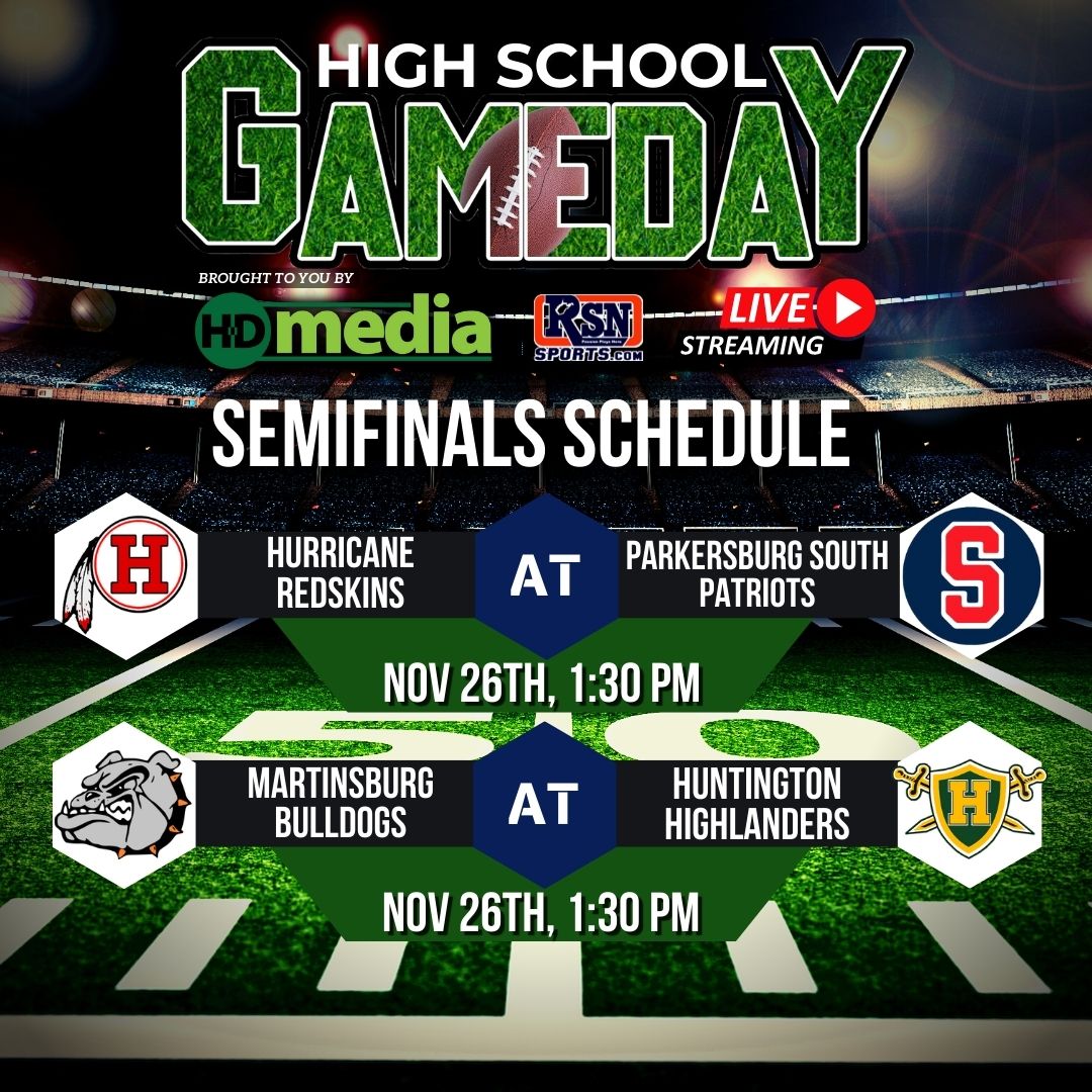 WATCH LIVE: A trip to Wheeling is on the line as Hurricane heads to Parkersburg South to take on the Patriots. bit.ly/Bulldogs_Patri…
WATCH LIVE: Huntington hosts the Bulldogs with a trip to Wheeling at stake.
bit.ly/Redskins_Highl…