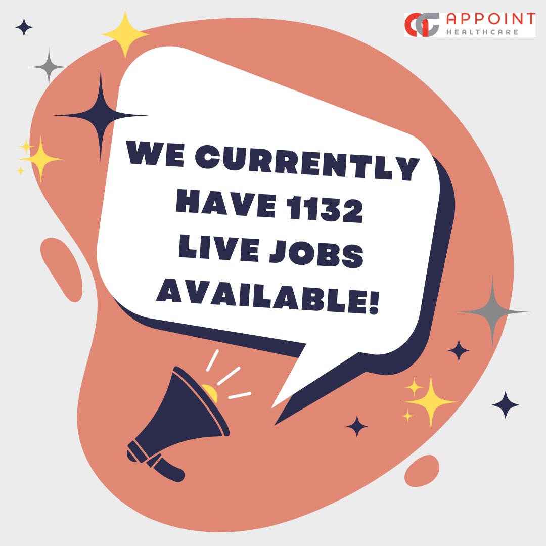 Are you looking for a new job within the private healthcare sector? We currently have 1132 live jobs available waiting to be filled! To see a full list of all our vacancies or to upload your CV click here loom.ly/h9CqqNE

 #job #vacancies #newjob #jobs #vacancy #newcareer