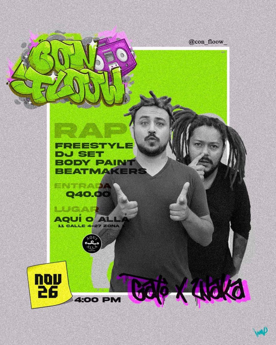 WAKAFAAK's tweet image. El sábado estaré de Host en este evento en z1 #ConFlow 🍻