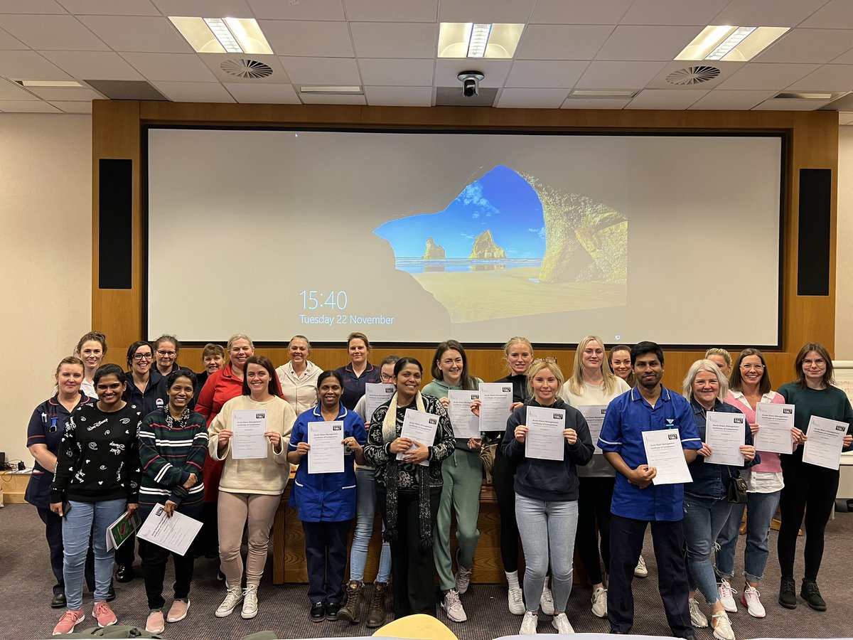 Another brilliant AIM day for our staff. Everyone passed with flying colours and we received fantastic feedback as a faculty - which is just lovely. Thank you to everyone that attended, observed and helped today! #teapot 🫖🤣 <a href="/CC_Outreach/">Crit Care Outreach</a> <a href="/WUTHstaff/">WUTH Staff</a>