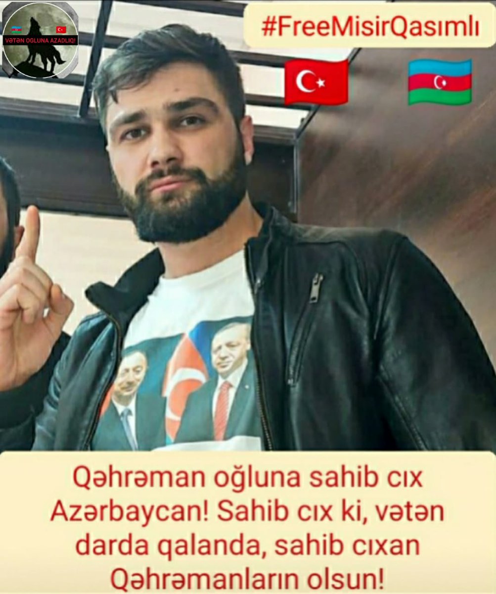 ZarinaGuliyeva's tweet photo. #FreedomForMisirGasimli
#Misirqasımlıgünahsızdır
#mısırkasımlısuçsuzdur
@RTErdogan
@azpresident
@MevlutCavusoglu
@Bayramov_Jeyhun https://t.co/i6Vq8vLio3