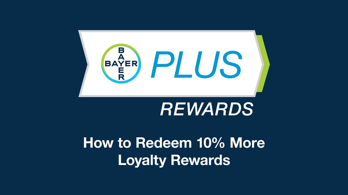 BayerCropProUS's tweet photo. If you qualify to use the new #LoyaltyRewards feature, discover how you can earn 10% more and how it can work for your operation for years to come.
ποΈπ
https://t.co/0YaGlhuc1o
#BayerPLUS https://t.co/UFXRZVBPr0
