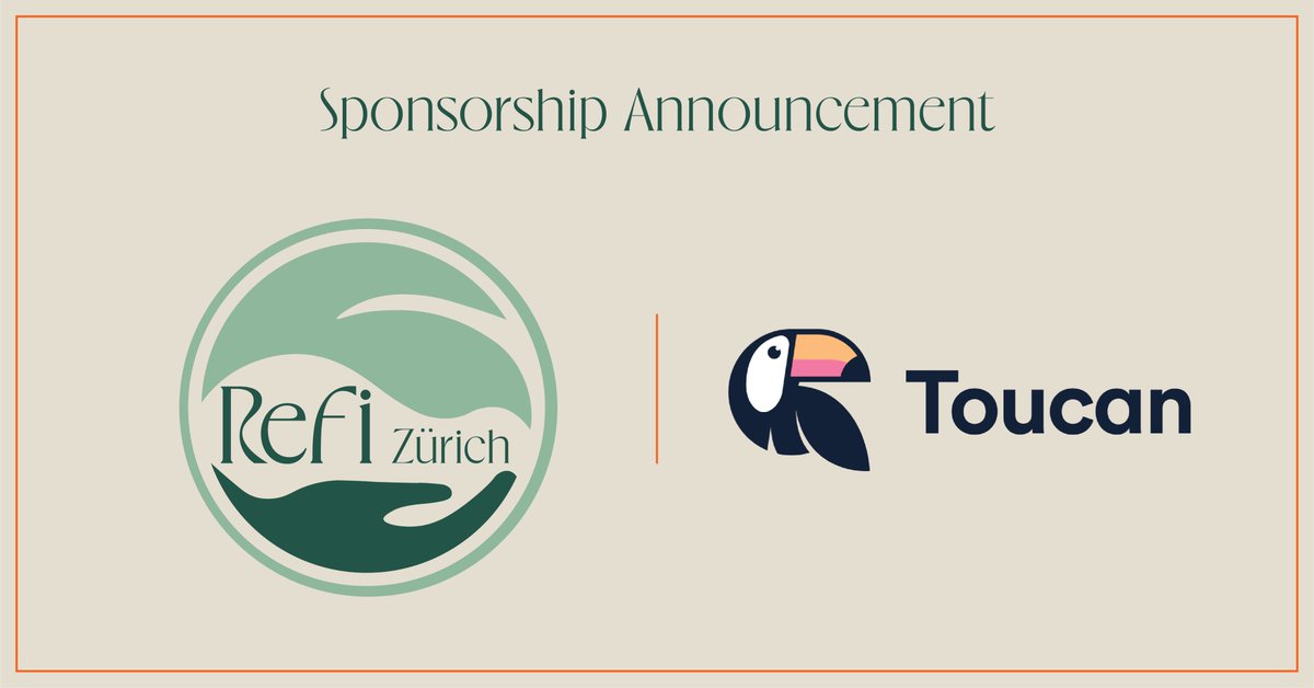 ReFi_ZH's tweet image. 🤝 Our second "Forest Level Sponsor" is @ToucanProtocol! 
We look forward to two panels hosted by them at our Fall Gathering this coming Saturday, November 26.