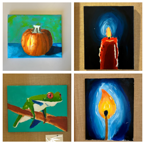 UnfinishedEd's tweet photo. Thankful that students want to be in the Art room during their study hall.
Work created by 7th &amp; 8th-grade students during Open Art Studio. 
@GilmanSchool #middleschoolart #arteducation #gilmanart #thankfulforart https://t.co/dUbdIxgmjg