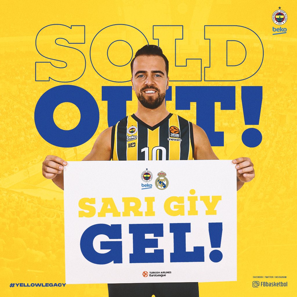 sold out fenerbahçe beko