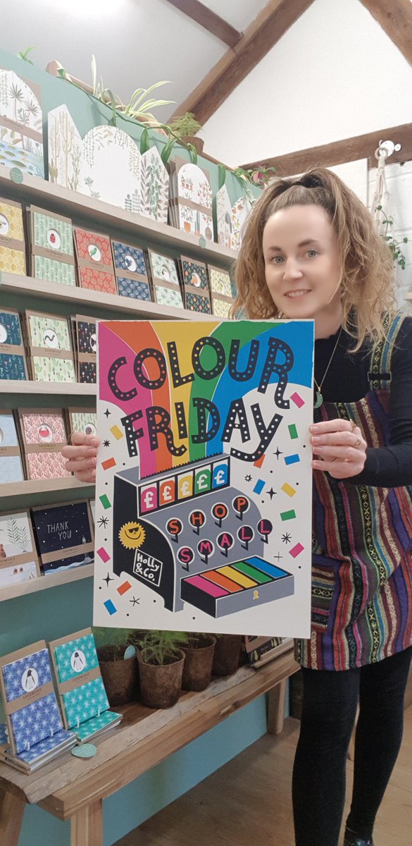 #ColourFriday 🌈🌿🌈🌿 'If you don't use it, you'll lose it.' It's a tough time for small businesses at the moment so I'm joining the campaign to support small shops and makers instead this Black Friday 🌈🌿🌈🌿 #shopsmall