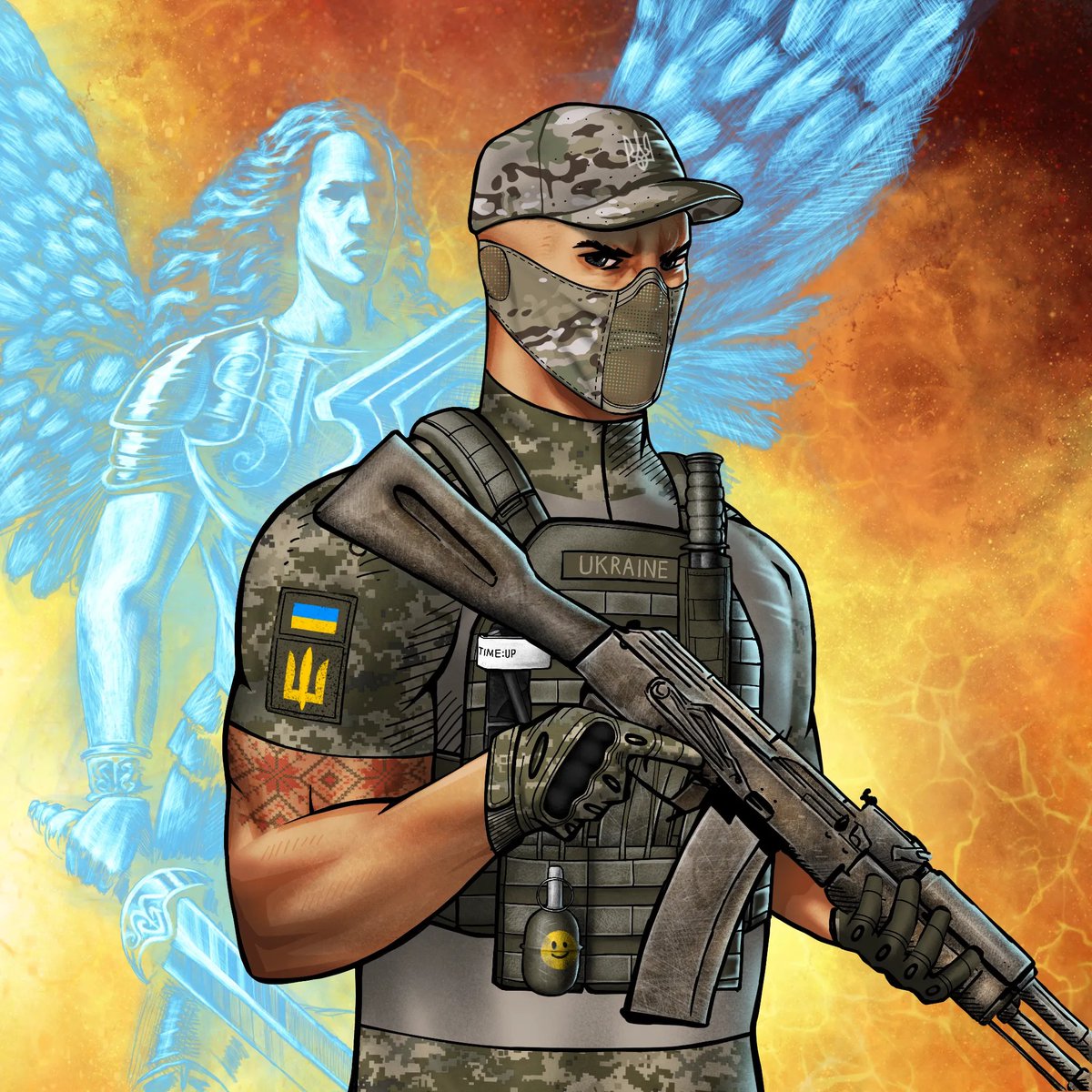 RealRPGMan's tweet photo. ⭐️⭐️⭐️UTILITY⭐️⭐️⭐️

👉 All money from minting goes for #charity

👉 All money from royalty (5%) goes for charity 

👉 Teaching #Ukrainians how to join #NFT space 

👉 Bringing new value to #NFTCommunity

Join and assist us, together 
we are unstoppable 💪🇺🇦

#StopWar #RealRPGMan https://t.co/x8eLLHX0BV