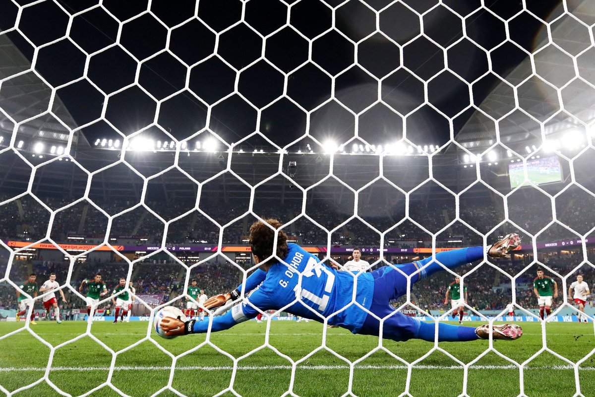 Guillermo Ochoa has now saved 17 penalties in his career. This is his 4th penalty saved for Mexico. 

Iconic World Cup Keeper. 🇲🇽