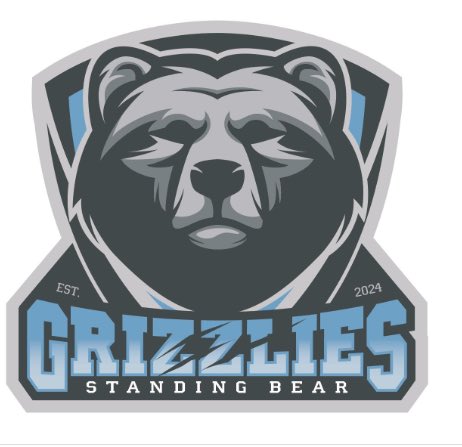 SarahSalem45's tweet photo. Moore Middle School students revealed the mascot for the new  Standing Bear High School today! Time to get more charcoal and Carolina blue in my closet! Go Grizzlies! https://t.co/F2Fm5maPFd