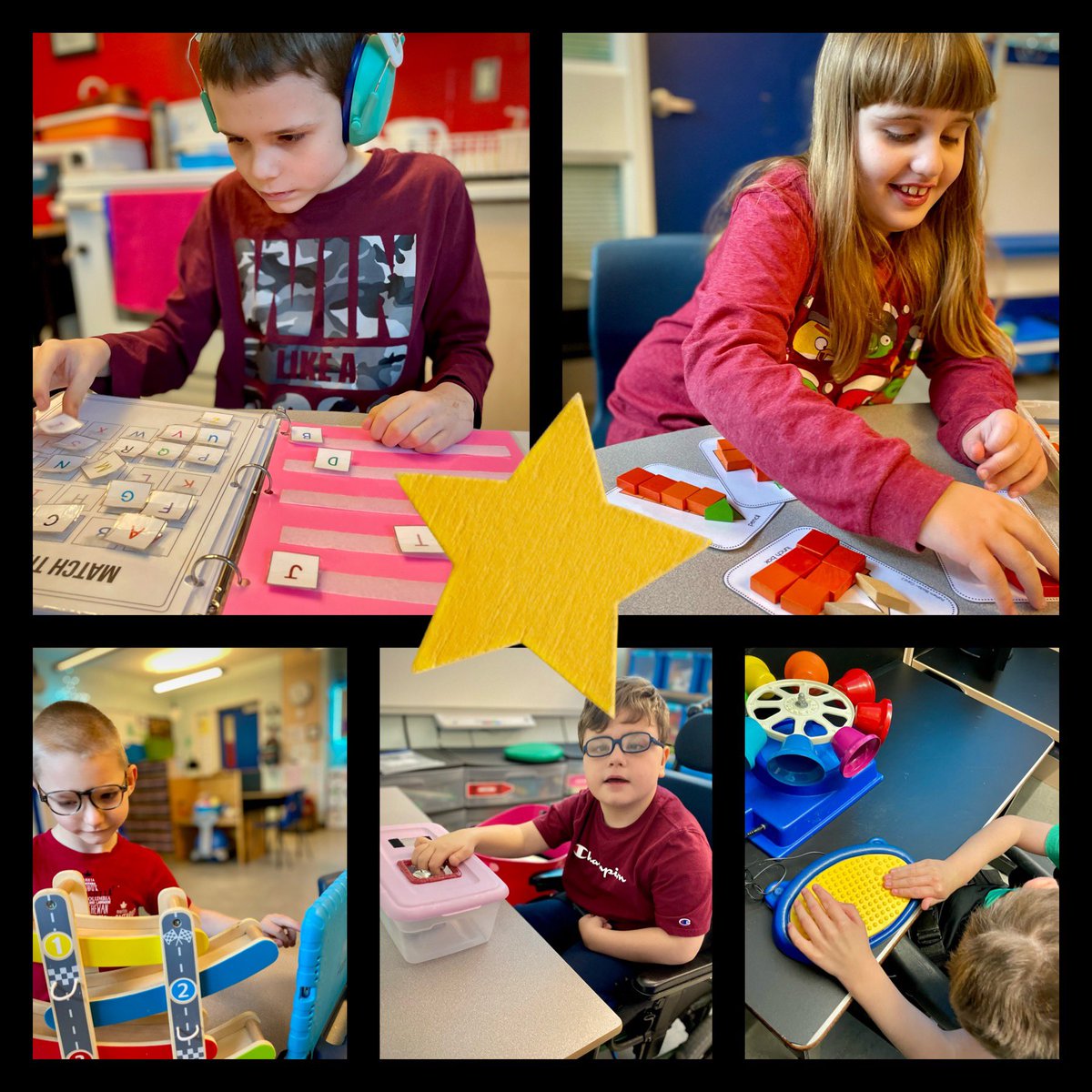 MsKaraFitz's tweet photo. Everyone was working so hard today! Super proud of these friends! ⭐️ @StTeresasSchoo1 https://t.co/QTI4Rglryb