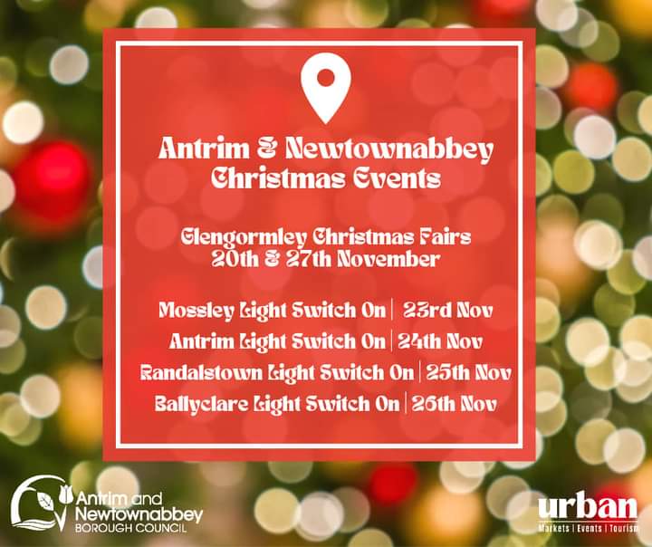 ShorelineStudi3's tweet photo. See you tomorrow night 23rd November for the Artisan Market at the Mossley Christmas lights switch on event
#BelfastHour #NorthernIreland #Mossely #Carrickfergus #Newtownabbey #ArtisanMarket #UrbanMarket #Mhhsbd https://t.co/yaXSQhKCCf