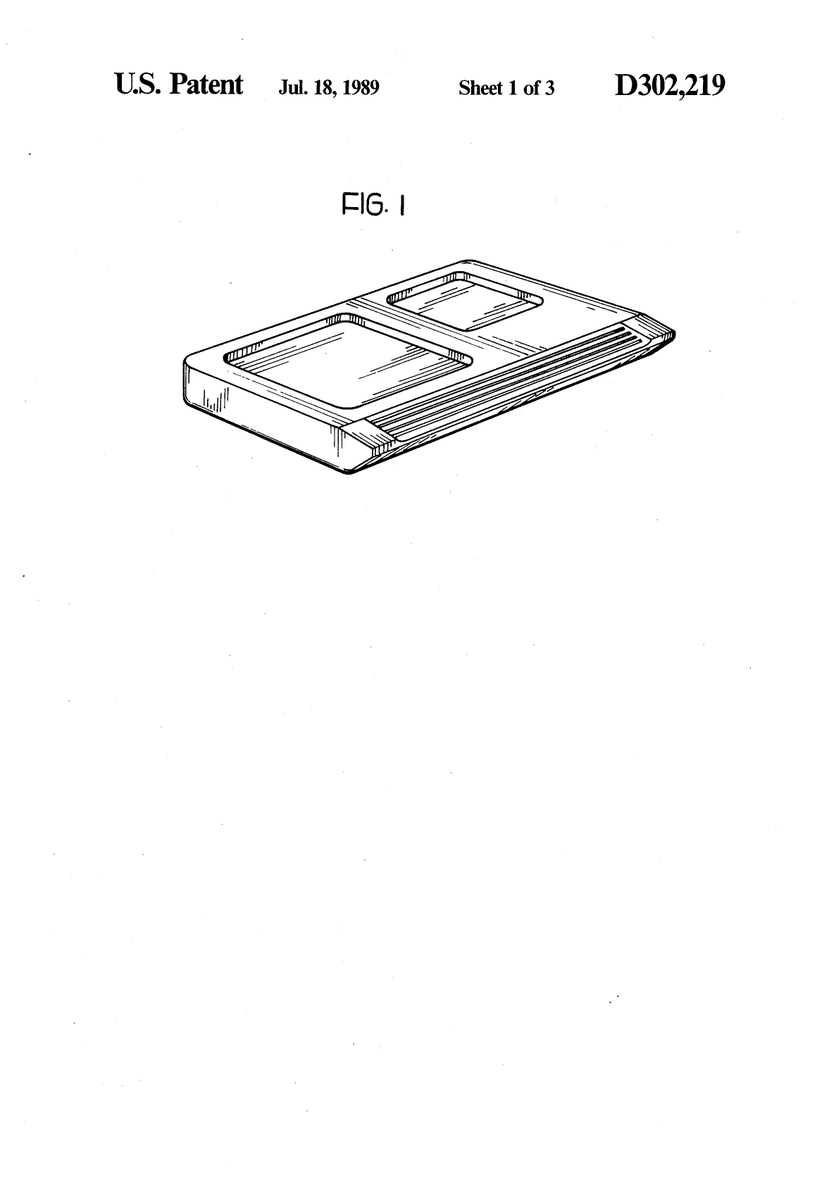 uspatentbot's tweet photo. USD302219S - Base tray for an espresso machine and a coffee mill 
        
https://t.co/DVMfBdvdBV https://t.co/IIYGhyoWdp