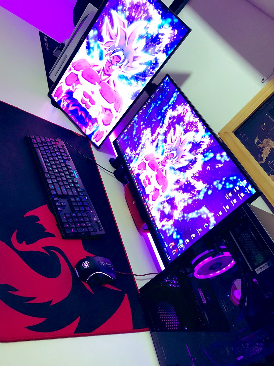 AkacioRadan's tweet photo. #SETUPLOCKGAMER 

Placa Mãe B550
Processador 5600X
Memórias 2x16GB de 3600
Placa de Vídeo RX 6600XT
WaterCooler 120mm
HD M2 512GB 
Fonte 600W
Case - A mais Barato 
Monitor 1 - 27” 144Hz
Monitor 2 - 27” 75Hz
Teclado Redragon Horus
Mouse Redragon Griffin 
Headset Redragon Pandora https://t.co/G98lUCCCzT