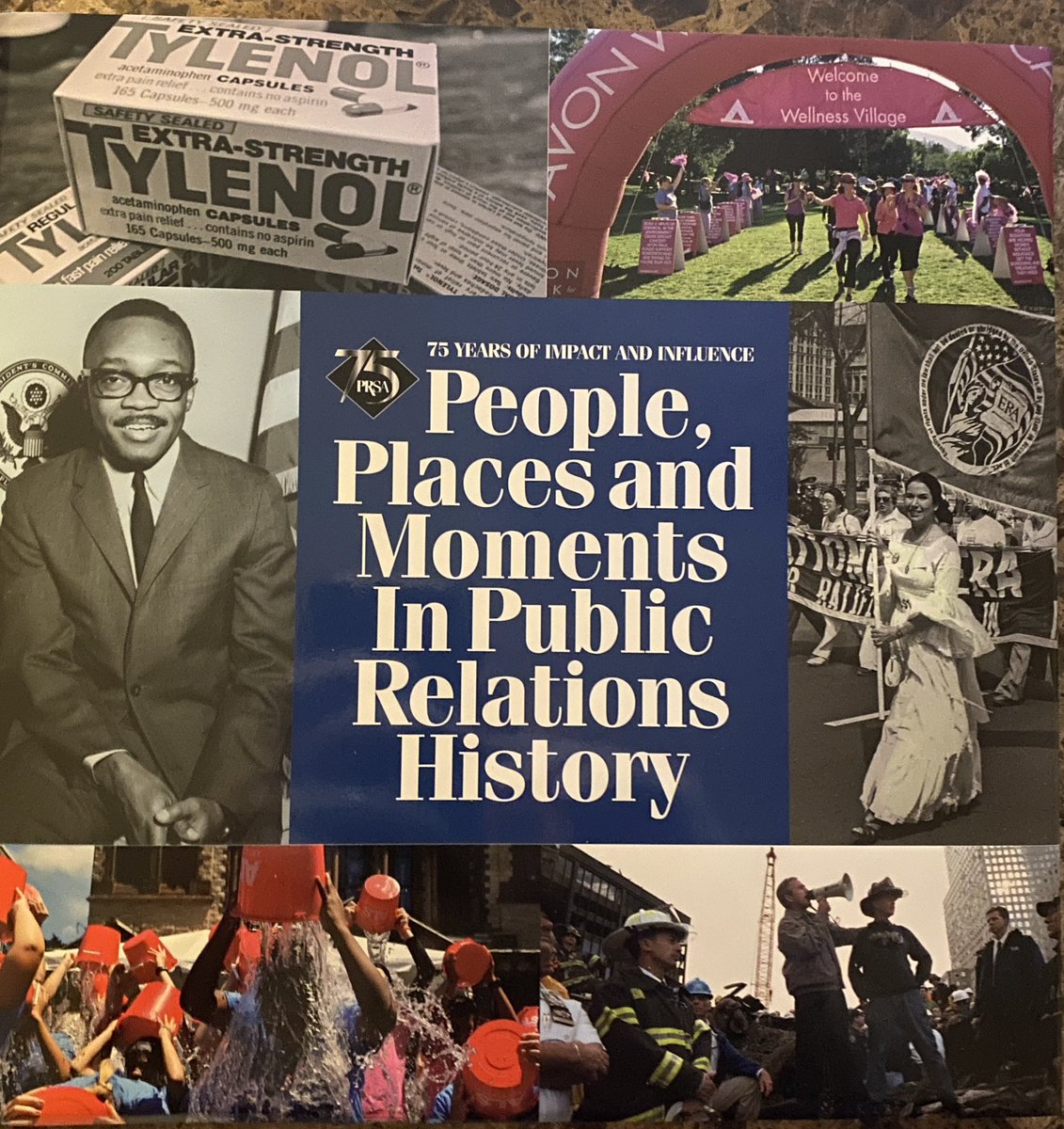 fsutoby's tweet photo. One week after #PRSAICON2022 ended, my copy of 75 Years of Impact and Influence: People, Places and Moments in Public Relations History was delivered today. So excited, @FeliciaBlow, @TonyDAngelo_SU, and @PRSA! https://t.co/7xBHbzPXyF