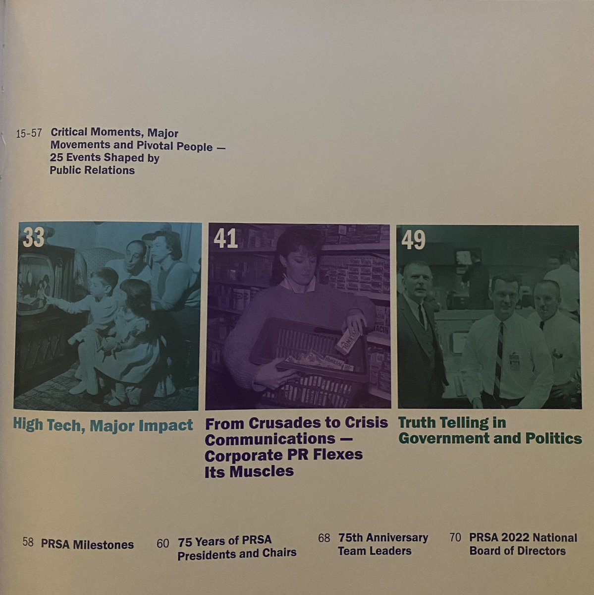 fsutoby's tweet photo. One week after #PRSAICON2022 ended, my copy of 75 Years of Impact and Influence: People, Places and Moments in Public Relations History was delivered today. So excited, @FeliciaBlow, @TonyDAngelo_SU, and @PRSA! https://t.co/7xBHbzPXyF