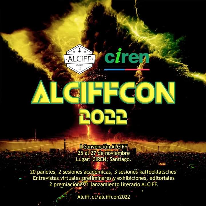 romy_riq's tweet photo. Este viernes comienza Alciffcon un encuentro para los amantes de la ciencia ficción, fantasia y terror, habrá paneles, premios y entrevistas y yo estaré este viernes como panelista en la mesa 2 y 9. #ALCIFF #Alciffcon https://t.co/kAsulfYyMM