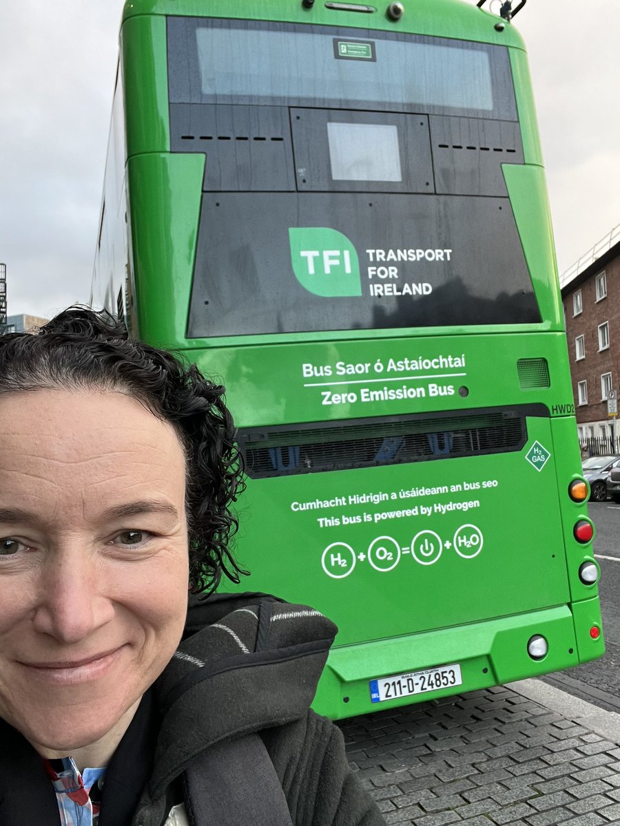 Incredible on a day when I got to  meet ministers including <a href="/EamonRyan/">Eamon Ryan</a> sports stars including <a href="/jacquihurley/">Jacqui Hurley</a> that I also got to see….. . A hydrogen bus!!! It combines the fuel hydrogen with air to create electricity and releases, through its tail pipe simply water!