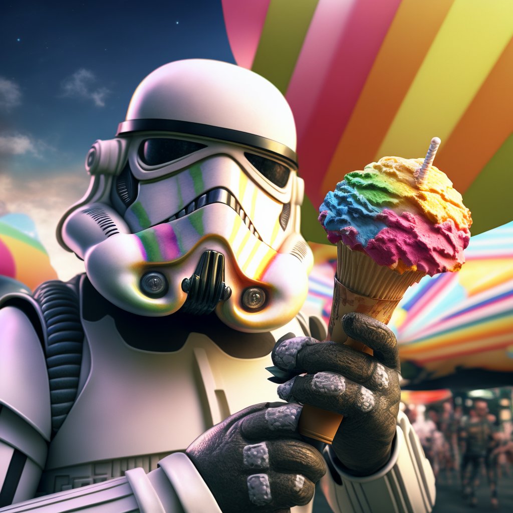 Star Wars by <a href="/iBitterScotch/">𝕄𝕣. ℕ𝕒𝕚𝕣</a> 
#aiart #aiartdailytheme #aiartcommunity #midjourney