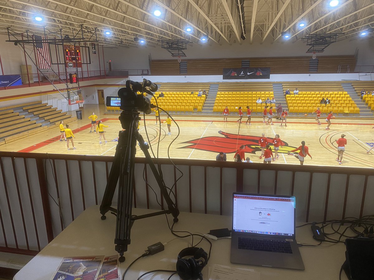 Zac Schnegg LC (@zschnegg) on Twitter photo Getting ready to go for our first doubleheader of the basketball season! <a href="/WU_WBB/">Wheeling University WBB</a> hosts Alderson Broaddus at 5:30, with <a href="/WU_MBB/">Wheeling University Men’s Basketball</a> taking on the Battlers after.
@official__flop and I will have it on MEC TV. mountaineast.tv/wheeling Getting ready to go for our first doubleheader of the basketball season! <a href="/WU_WBB/">Wheeling University WBB</a> hosts Alderson Broaddus at 5:30, with <a href="/WU_MBB/">Wheeling University Men’s Basketball</a> taking on the Battlers after.
@official__flop and I will have it on MEC TV. mountaineast.tv/wheeling