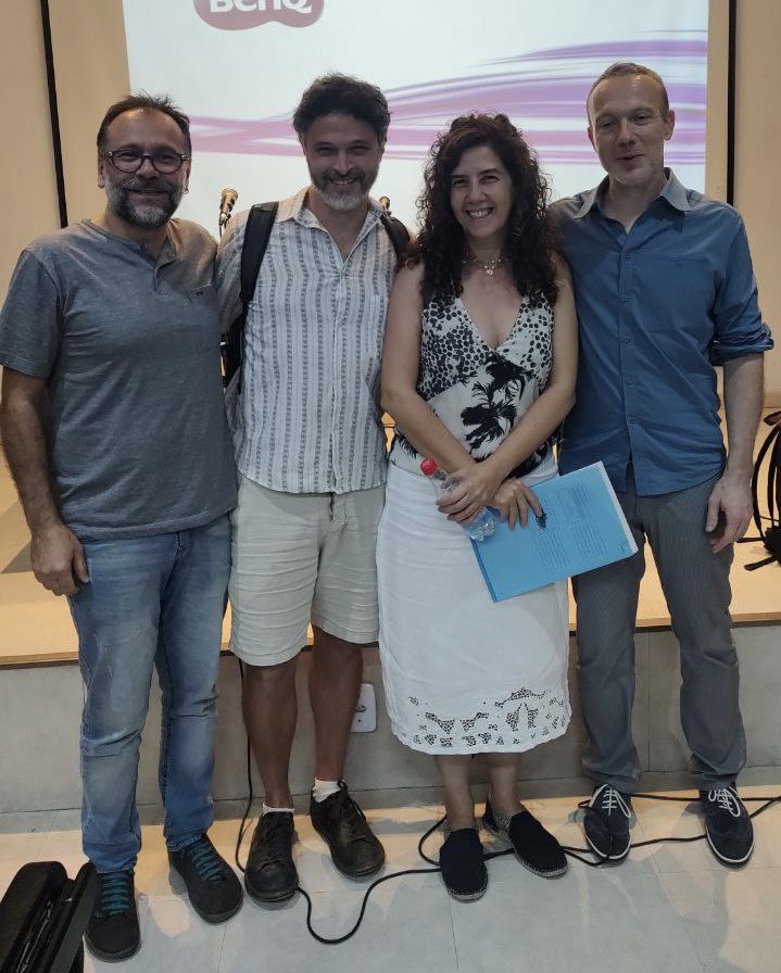 Lavits_'s tweet photo. Alguns registros da passagem de Francisco Klauser pelo Rio, organizada por Lavits, @medialabufrj, @ledifcs e Jararaca. 

Ontem, Klauser apresentou "Spatialities and Surveillance: Kandinsky, Foucault, Slorterdijk &amp; the Drone". A palestra foi gravada e em breve divulgaremos o vídeo https://t.co/ldQUtyz2jM