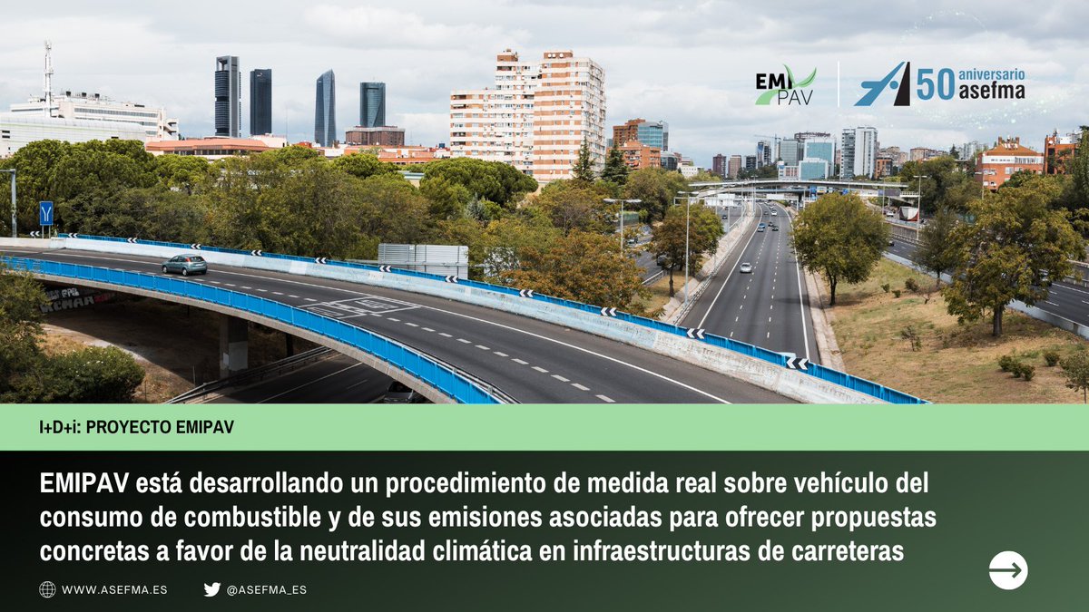 Nuestro proyecto <a href="/Emipav_es/">EMIPAV</a>, del que se ha hablado hoy en #XXICILA, analiza el impacto real del estado de conservación de los firmes sobre el consumo de combustible y en las emisiones generadas por los vehículos.

¡Descubridlo en emipav.eu!