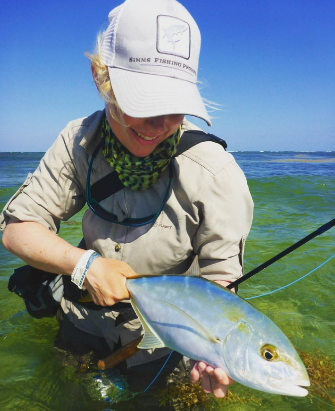 SnowbeeUSA's tweet photo. Love the look, just chilln`
@christin_breuker
If the permit doesn’t want the fly, these guys do always 😉 #flyfishing #mexico #diyflyfishing #DIY #flatsfishing #saltwaterflyfishing #sightfishing #flyonly #flyfishingtrip #catchandrelease #wadingtheflats #yucatan #flyfishingwomen https://t.co/FKYkXfP84Q