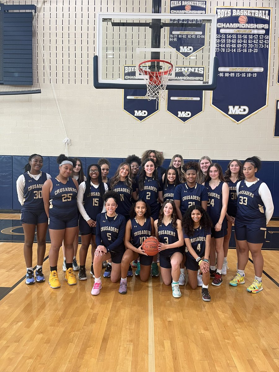 2022-23’ Bishop McDevitt Lady Crusaders <a href="/LadyCruBBall/">Bishop McDevitt Girls Basketball</a> #McD🏀💙💛🔥👏