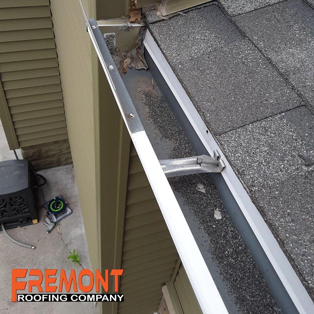 A few granules is normal, but if you're seeing a buildup of them in your gutters, they can clog your downspouts and cause serious issues. If you're seeing them in your gutters/yard/driveway, give us a call and we'll come take a look! 402-727-9400.