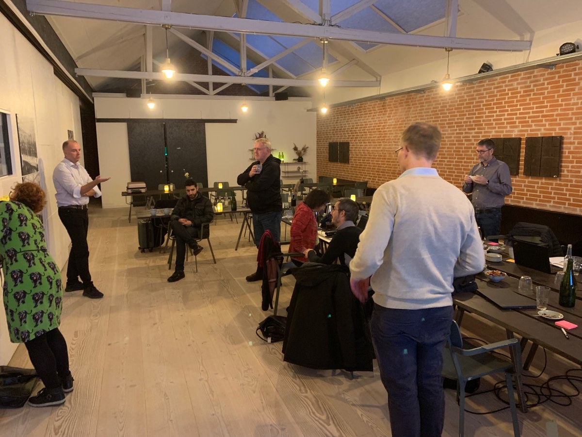 GreenHyScale H2020 (@greenhyscale) on Twitter photo Today, the 💧GreenHyScale H2020 WP10 team gathered in 🇩🇰 Kolding to 🚀 kick off the project #Innovation management area.
Stay tuned for our #consortium meeting tomorrow 🙌
<a href="/Equinor/">Equinor</a> <a href="/ECDtwit/">Energy Cluster Denmark</a> <a href="/GreenLabSkive/">GreenLab</a> <a href="/Euroquality_EU/">Euroquality</a> <a href="/SiemensGamesa/">Siemens Gamesa</a> <a href="/imperialcollege/">Imperial College London</a> <a href="/Lhyfe_hydrogen/">Lhyfe</a> Today, the 💧GreenHyScale H2020 WP10 team gathered in 🇩🇰 Kolding to 🚀 kick off the project #Innovation management area.
Stay tuned for our #consortium meeting tomorrow 🙌
<a href="/Equinor/">Equinor</a> <a href="/ECDtwit/">Energy Cluster Denmark</a> <a href="/GreenLabSkive/">GreenLab</a> <a href="/Euroquality_EU/">Euroquality</a> <a href="/SiemensGamesa/">Siemens Gamesa</a> <a href="/imperialcollege/">Imperial College London</a> <a href="/Lhyfe_hydrogen/">Lhyfe</a>