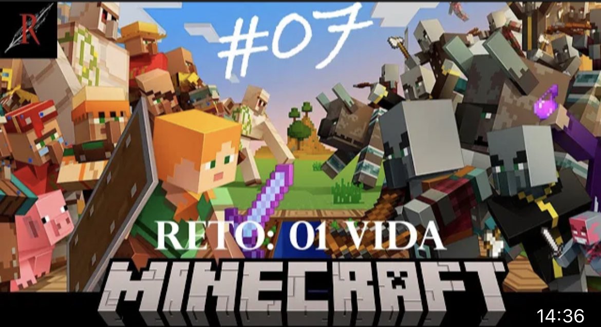 Unc4nnyR's tweet photo. NUEVO VIDEO!
Reto 01 vida Minecraft 

Link: https://t.co/HseNen0JUd

#stream #streamer #Minecraft #minecraft #hardcore https://t.co/58CyZkrpny