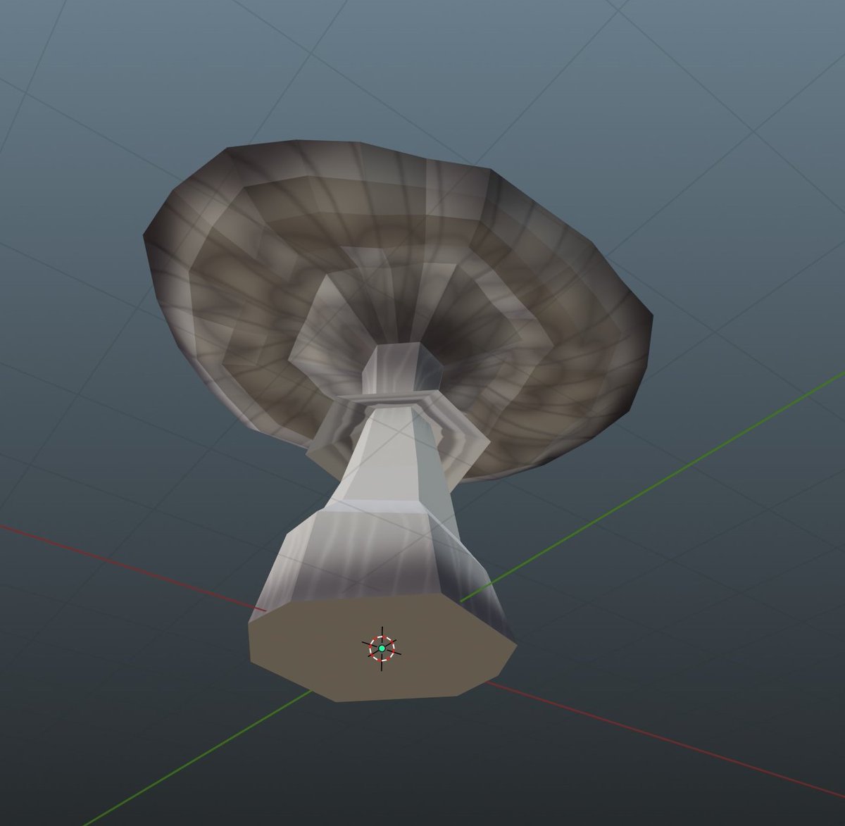 LilBlueRailway's tweet photo. Mushroom cloud, but as a mushroom ๐๐ซ๏ธ๐ #gamedev #Slime64 #blender #indiedev #environmentart https://t.co/Yx4al3wont