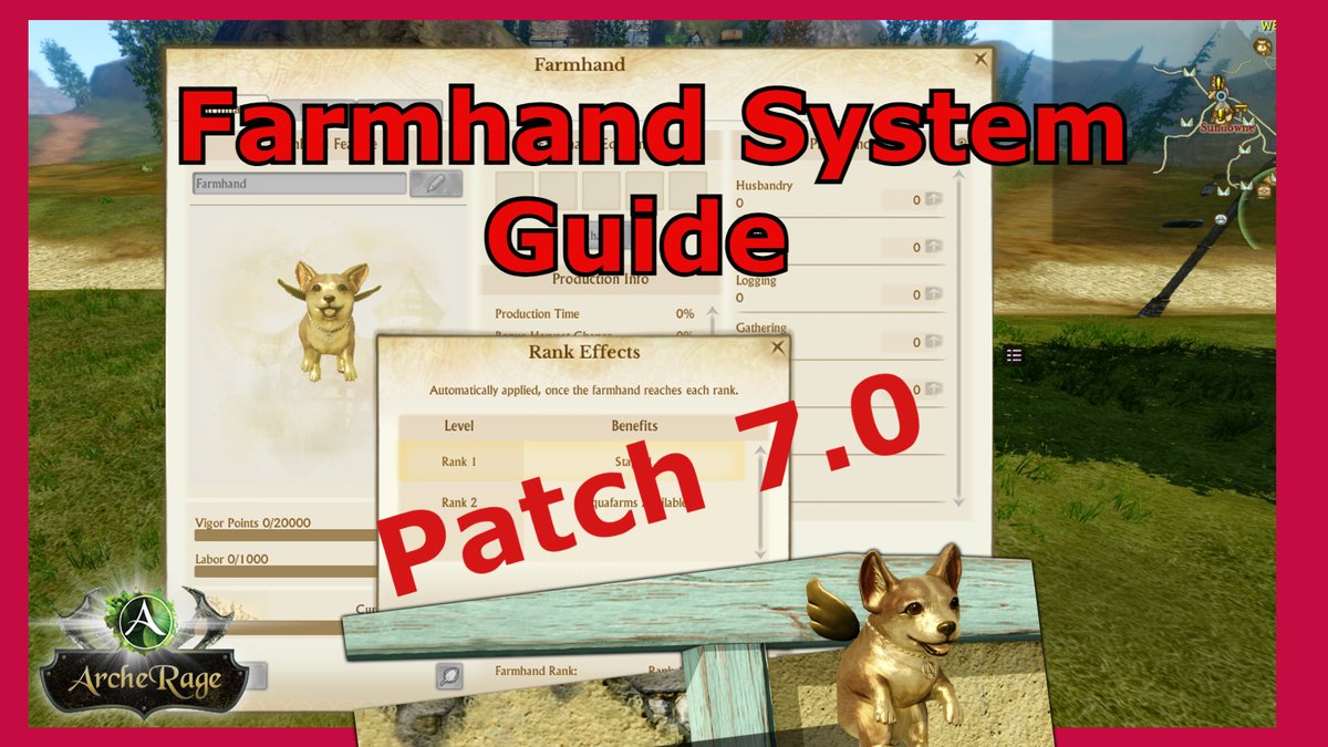 AtomicaFugas's tweet photo. Farmhand System Guide. ArcheRage 7.0 Private Server 2022 https://t.co/ZfkV6Em4oY via @YouTube #atomicafugaz #ArcherageNA #gaming #freegame #juegogratis #Privateserver . https://t.co/b5qkafBCwK