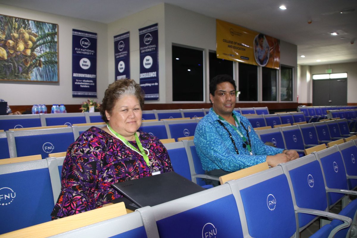 FNUFiji's tweet photo. ✅️ Day two highlights of the Oceania Comparative and International Education Society (OCIES) conference currently underway at FNU Natabua Campus, Lautoka.
The conference ends today.
#TeamFiji #NoquFNU #OCIES https://t.co/IggDewQCRw