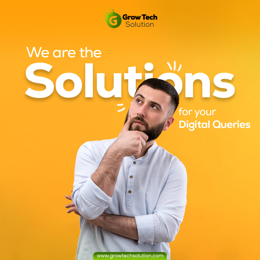 GTech_Solution's tweet photo. Do you have any questions or concerns about your work? Don’t worry; we are here to guide you on anything you need to know.
Visit Our Website: https://t.co/Yj698jVkqu
.
.
#growtechsolution #bestdigitalmarketingcompany #digitalmarketing  #bestdesignagency #digitalagency https://t.co/0yz8HjWXAY