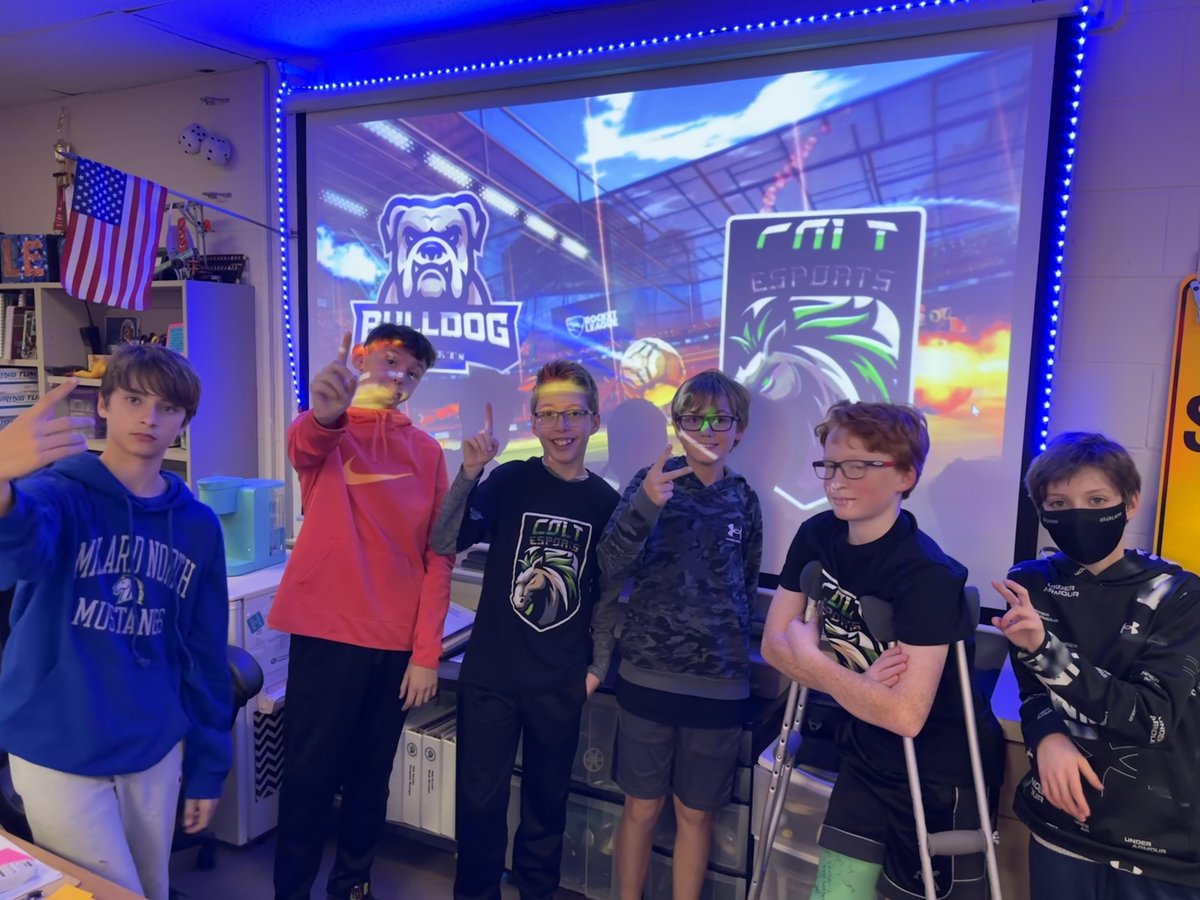 MPS_Kiewit's tweet photo. Congrats to all of the kids the played in our first ever MS Virtual Esports Competition!  The #KiewitColts had 2 teams in the finals!  What a fun learning experience for our middle school teams at @MPS_Beadle and @MPS_Kiewit!  Congrats to Dino, Thaddeus, and Alex our champions! https://t.co/oEEwAMwgIQ