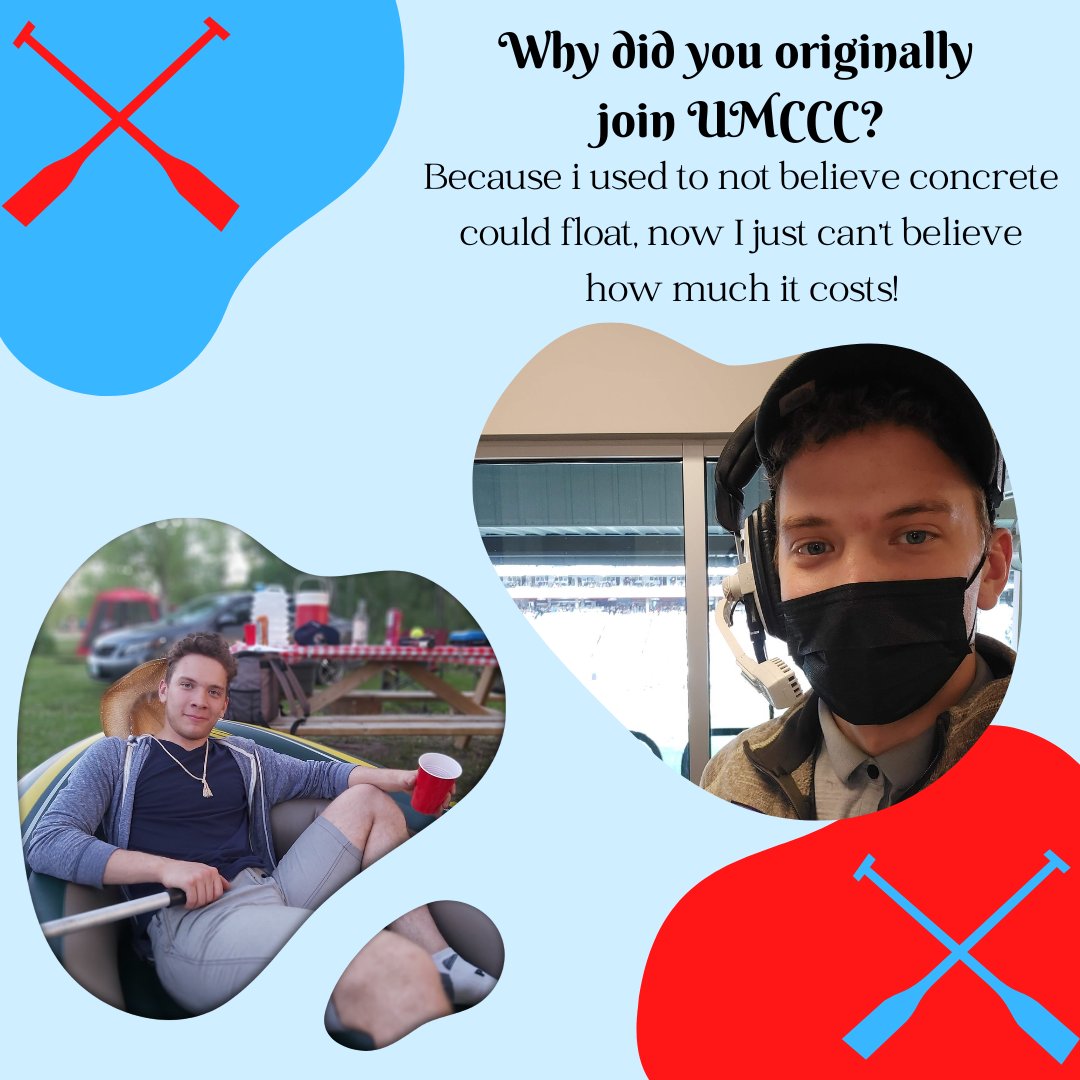 umccc_team's tweet photo. Josh is our Finance Lead/Treasurer. This means he's in charge of creating the budget, getting our team sponsorships, and ensuring everything stays on budget! 💸 https://t.co/a0BZtTsyag