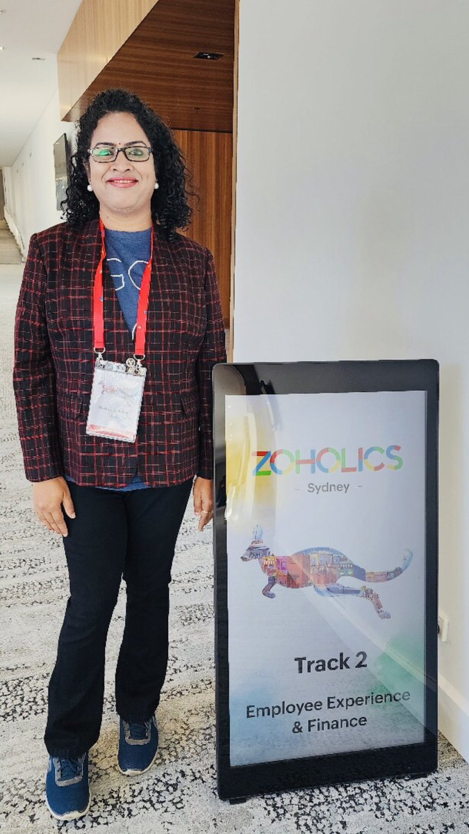 sindujasanthosh's tweet photo. Zoholics Sydney https://t.co/gq7GSpw4Ih