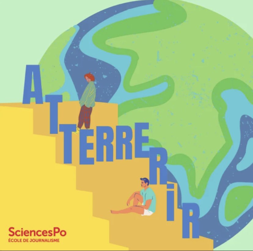 Si j’étais vous j’écouterais <a href="/AtterrirPodcast/">Atterrir</a> avec la 🌍, des 🍃et des humains très humains choisis par les étudiants <a href="/sciencespoEDJ/">EDJ Sciences Po</a> ➡️ open.spotify.com/show/0LZqej7OO…