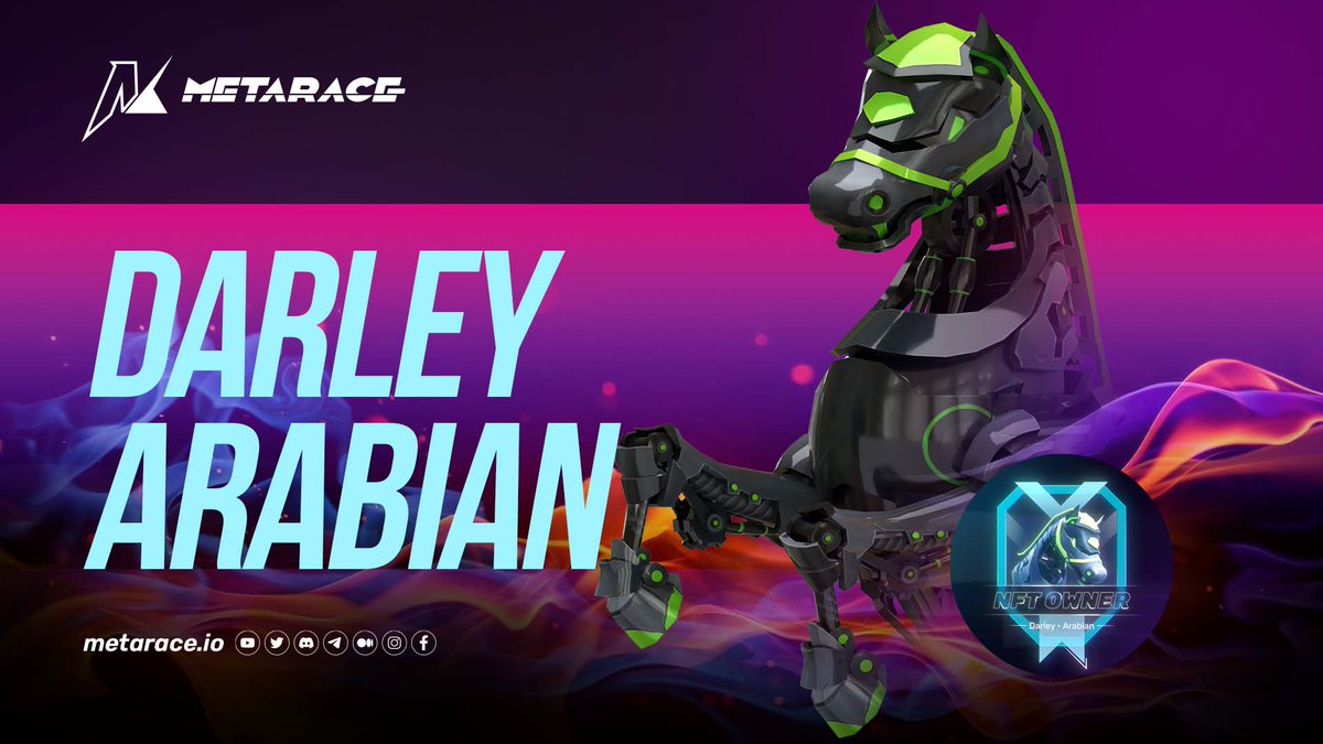 PregameSin's tweet photo. 🏆 Are you ready to be champion of the #MetaRace Horse Racing #metaverse?

Our #NFT horses are unique in-game assets that deliver the ultimate competitive racing experience 🐎

Learn more💫 https://t.co/GZ2uHluYiQ

#eSports #MetaRace #GameFi #NFTCommunity #P2E #NFTs #Web3 https://t.co/nh4xOqHaob