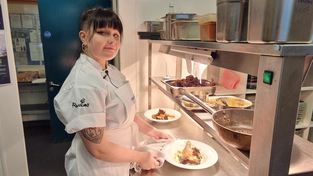 JohnnyR_TV's tweet photo. Student college @PenwithSenara restaurant in Penzance is said to be ranked in the top ten in the world, according to Trip Advisor. See my report on @BBCSpotlight 1830 and on the bbciplayer. @Truro_Penwith #FoodieBeauty https://t.co/f4SOZqH0Ma