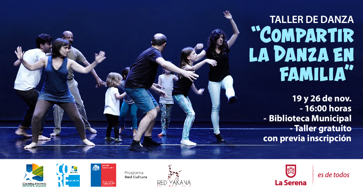 💃Este 26 de noviembre te invitamos a ser parte del Taller de Danza que se desarrollará en la Biblioteca Pública Municipal. Taller gratuito y con cupos limitados.
📍Inscripciones en: forms.gle/soUNyoNA16zSTy…