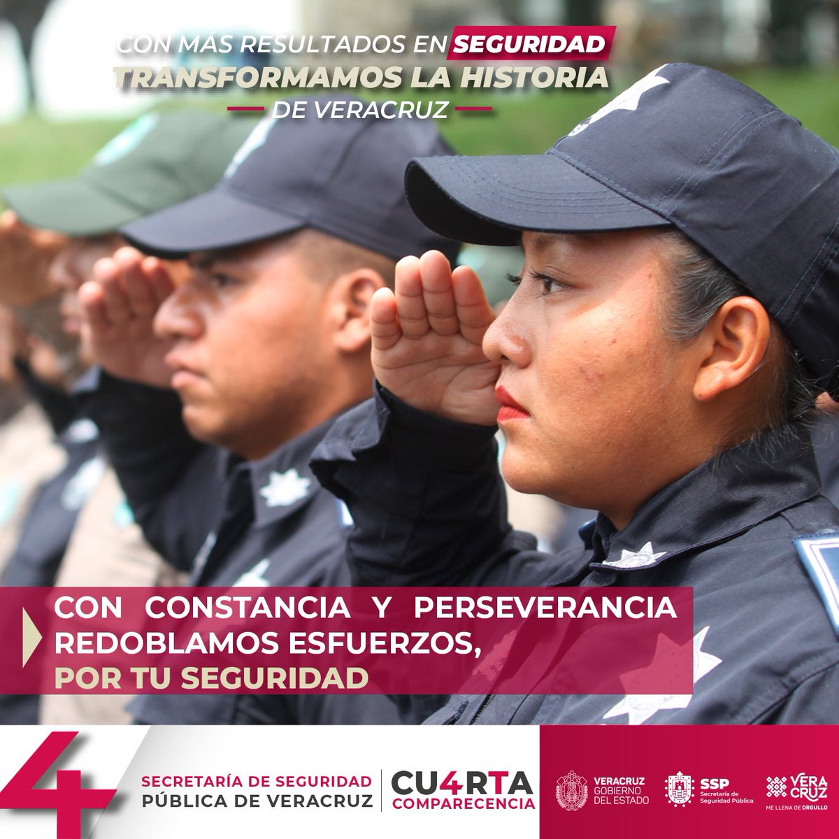 SP_Veracruz's tweet photo. #TransformamosLaHistoria: El trabajo hasta hoy desarrollado para prevenir y contener el fenómeno delictivo debe continuar, además de redoblar los esfuerzos para seguir disminuyendo la incidencia delictiva y llevar a Veracruz al lugar que merece estar. https://t.co/Gu8mYHW4fd