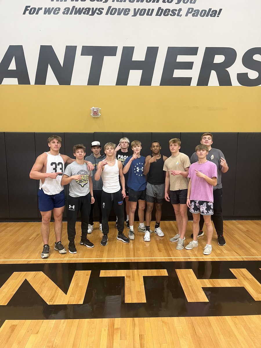 The 2022 Wiffle Ball World Series Champs! They also get a break from conditioning next week.