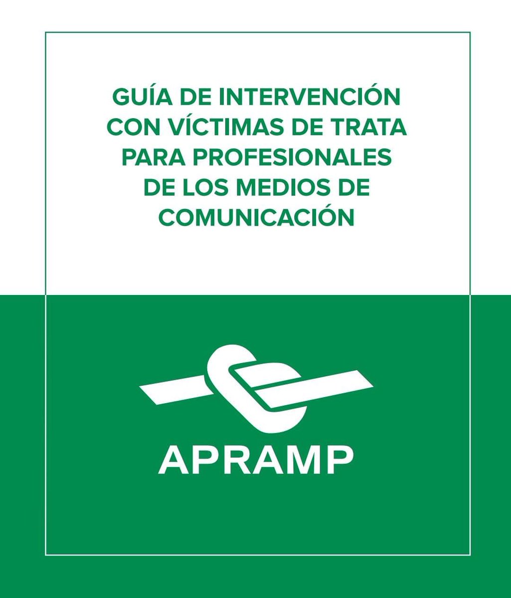 Los #MMC juegan un papel crucial informando sobre el fenómeno de la trata de seres humanos. Ponemos a su disposición esta 📖Guía buscando aportar información en el tratamiento del complejo tema de la trata de seres humanos, principalmente con fines de #explotaciónsexual.