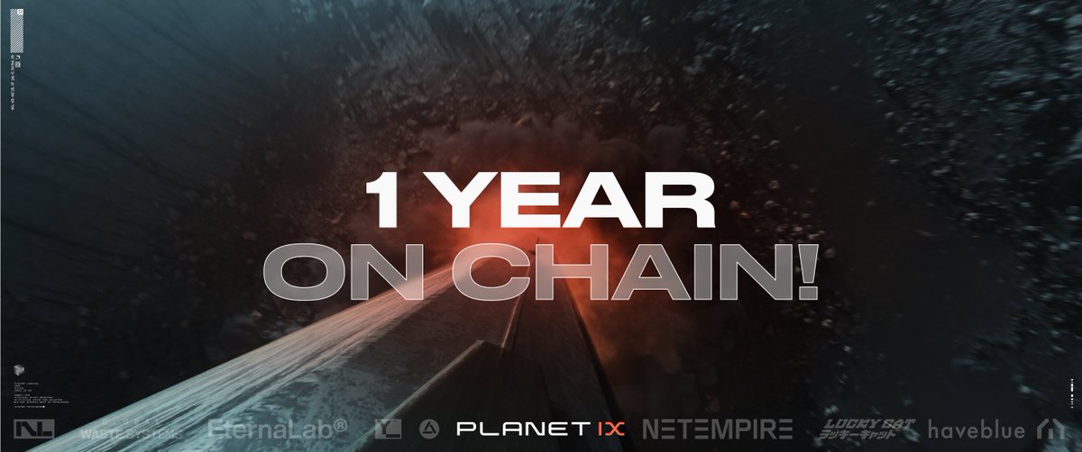 Planetix0's tweet photo. 🎊We're celebrating ONE YEAR on chain!🎊

Kudoz to the Planet IX community &amp; the team👏

Together, we'll hit the moon soon! 🚀🙌

Go enter the competition &amp; celebrate our on-chain anniversary 🥳

👉https://t.co/6BIfimfIKV

#GameFi #Polygon #NFTs $IXT #P2E https://t.co/f6G4bSfkVd